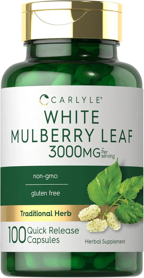 CARLYLE - Carlyle Mulberry Leaf Extract 3000Mg. 100 Capsulas - The Red Vitamin MX - Suplementos Alimenticios - {{ shop.shopifyCountryName }}