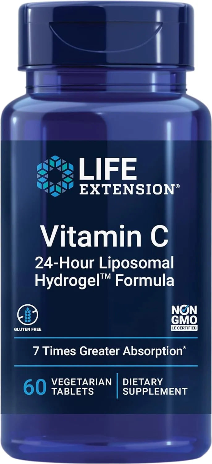LIFE EXTENSION - Life Extension Vitamin C 24-Hour Liposomal Hydrogel Formula 60 Tabletas - The Red Vitamin MX - Suplementos Alimenticios - {{ shop.shopifyCountryName }}