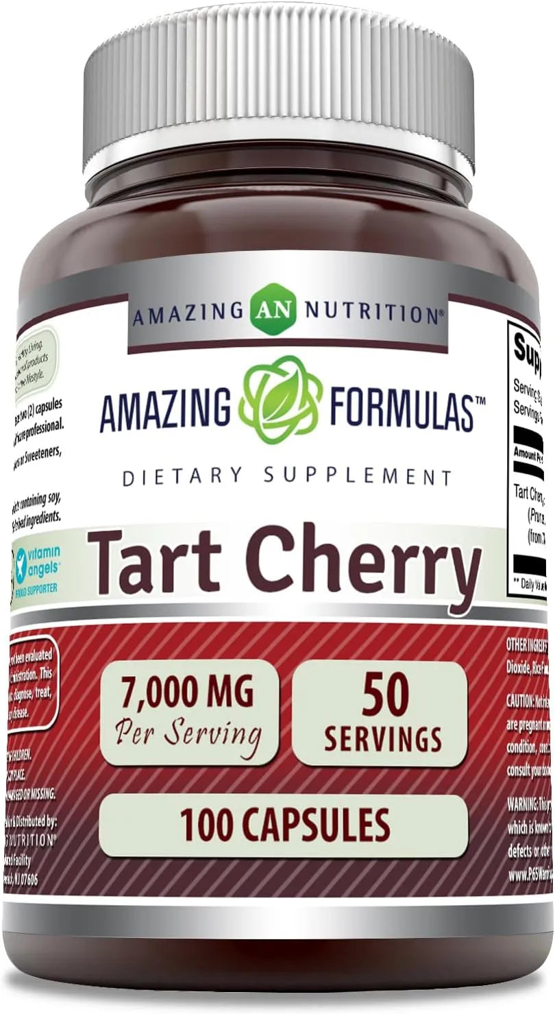 AMAZING FORMULAS - Amazing Formulas Tart Cherry 7000Mg. 100 Capsulas - The Red Vitamin MX - Suplementos Alimenticios - {{ shop.shopifyCountryName }}