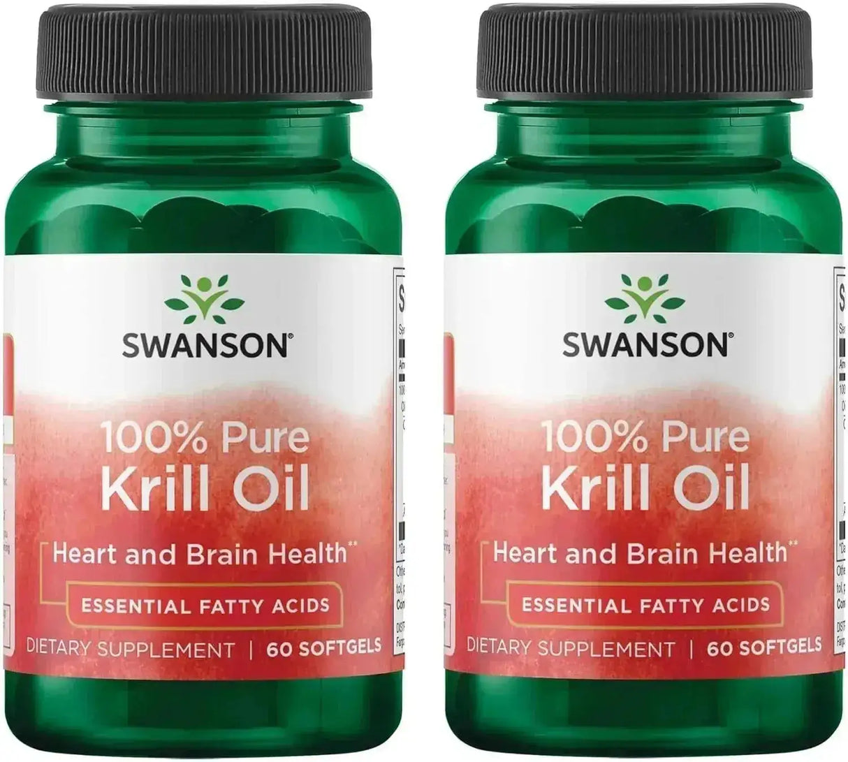 SWANSON - Swanson 100% Pure Krill Oil 500Mg. 60 Capsulas Blandas 2 Pack - The Red Vitamin MX - Suplementos Alimenticios - {{ shop.shopifyCountryName }}