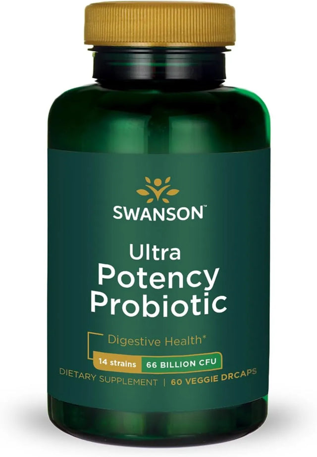 SWANSON - Swanson Ultra Potency Probiotic 60 Capsulas - The Red Vitamin MX - Suplementos Alimenticios - {{ shop.shopifyCountryName }}