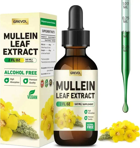 GREVOL - Grevol Mullein Drops for Lungs 2 Fl.Oz. - The Red Vitamin MX - Suplementos Alimenticios - {{ shop.shopifyCountryName }}