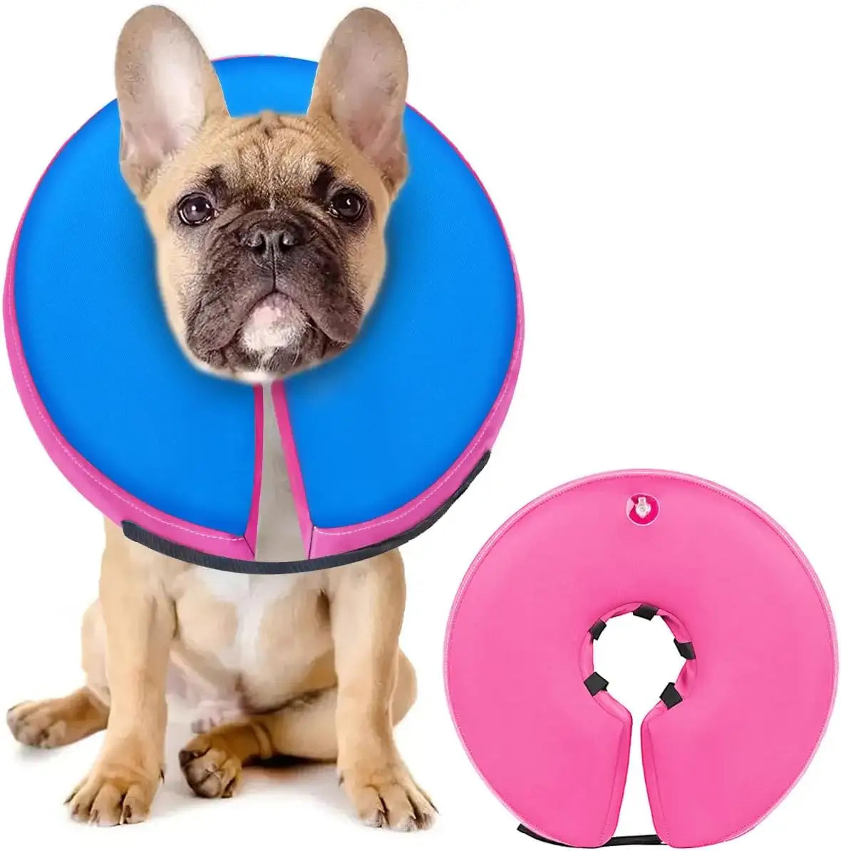 MIDOG - MIDOG Inflatable Dog Cone Collar PinkBlue MEDIUM Neck 11"-14" - The Red Vitamin MX - Collares y Conos De Recuperación Para Perros - {{ shop.shopifyCountryName }}