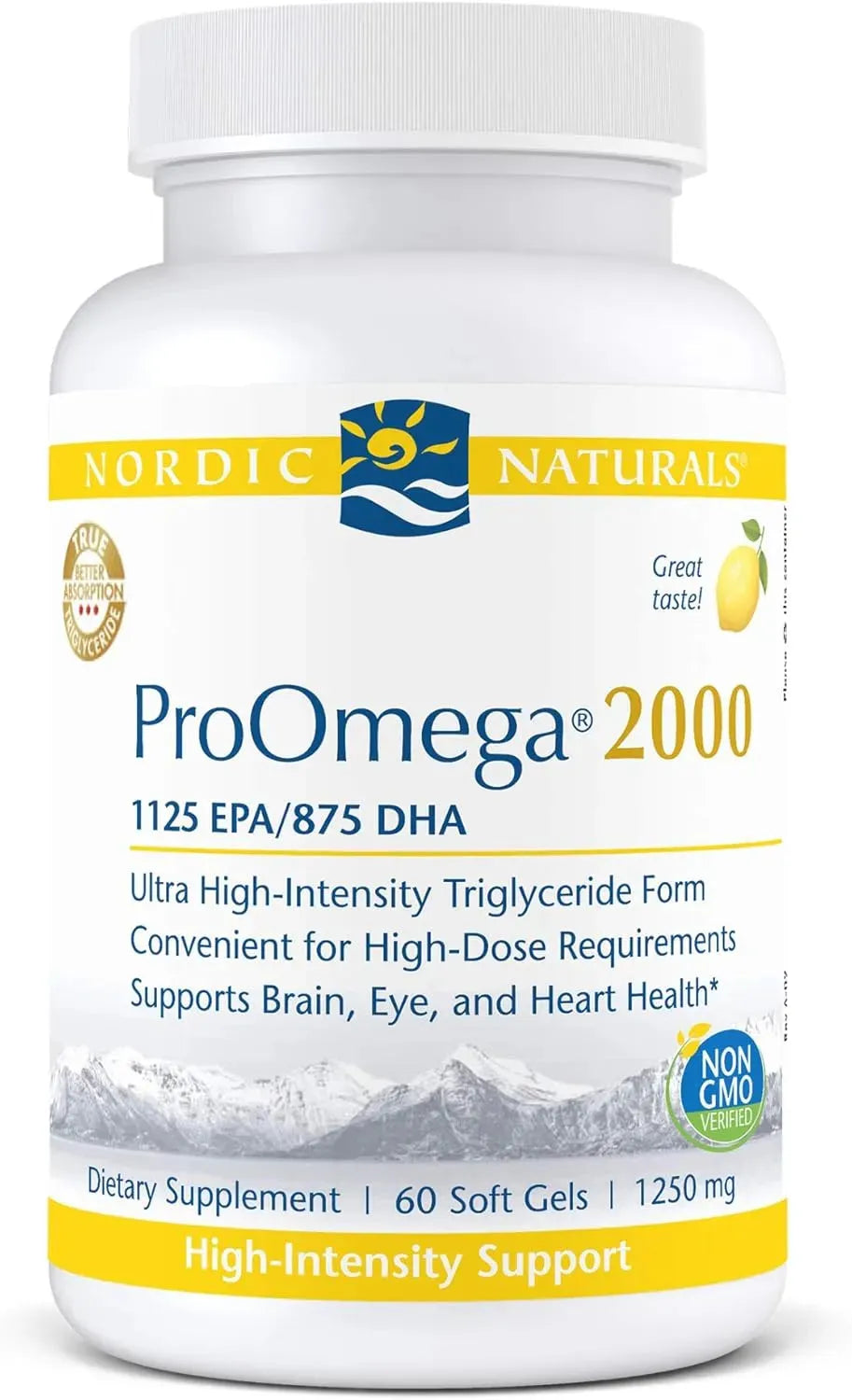 NORDIC NATURALS - Nordic Naturals ProOmega 2000 Lemon Flavor 2150Mg. 60 Capsulas Blandas - The Red Vitamin MX - Suplementos Alimenticios - {{ shop.shopifyCountryName }}