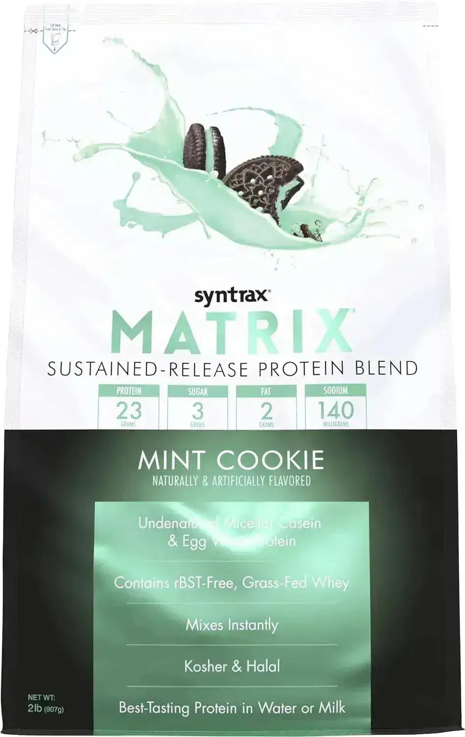 SYNTRAX NUTRITION - Syntrax Nutrition Matrix Protein Powder Mint Cookie 907Gr. - The Red Vitamin MX - Suplementos Alimenticios - {{ shop.shopifyCountryName }}