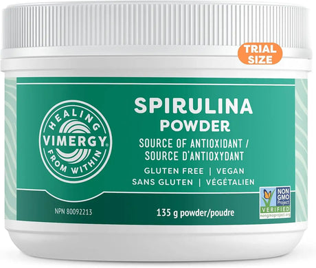 VIMERGY - Vimergy Spirulina Powder 135Gr. - The Red Vitamin MX - Suplementos Alimenticios - {{ shop.shopifyCountryName }}