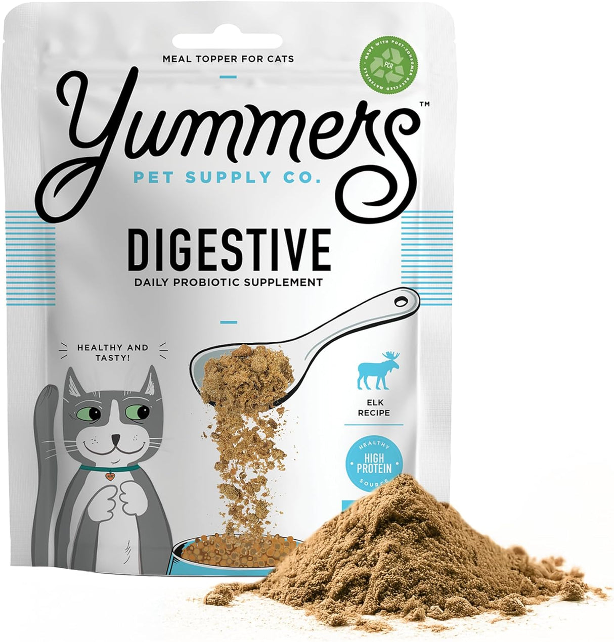 Yummers Premium Digestive Supplement for Cats 4 Oz.