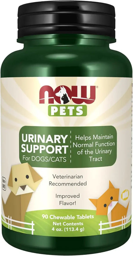 NOW SUPPLEMENTS - NOW Foods Pet Health Urinary Support 90 Tabletas Masticables - The Red Vitamin MX - Salud De Tracto Urinario Para Perros - {{ shop.shopifyCountryName }}