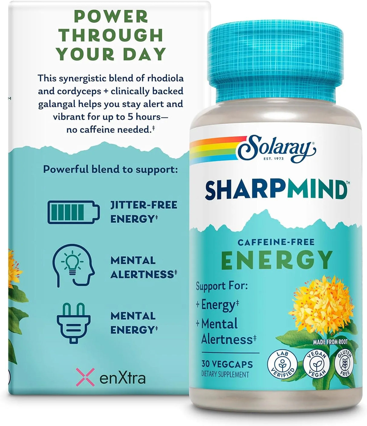 SOLARAY - SOLARAY SharpMind Energy 30 Capsulas - The Red Vitamin MX - Suplementos Alimenticios - {{ shop.shopifyCountryName }}