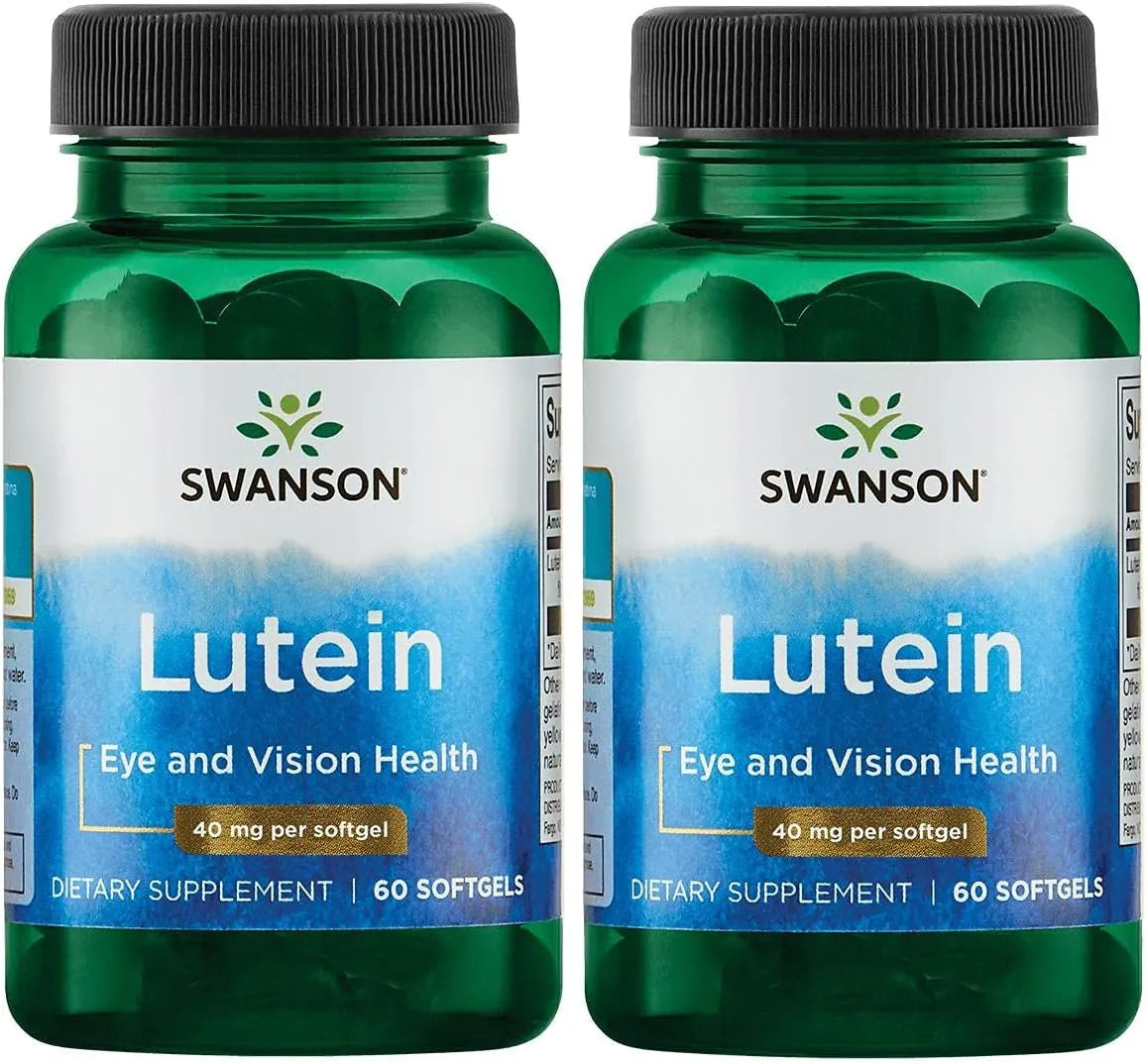 SWANSON - Swanson Lutein 40Mg. 60 Capsulas Blandas 2 Pack - The Red Vitamin MX - Suplementos Alimenticios - {{ shop.shopifyCountryName }}