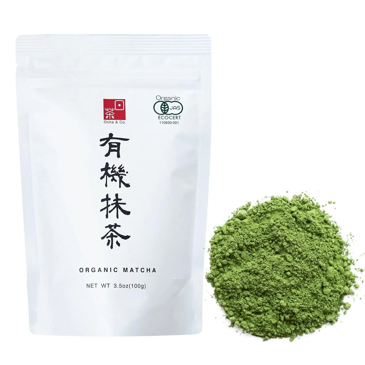 OCHA & CO. - Ocha & Co. Japanese Tea Organic Matcha Green Tea Powder 100Gr. - The Red Vitamin MX - Suplementos Alimenticios - {{ shop.shopifyCountryName }}