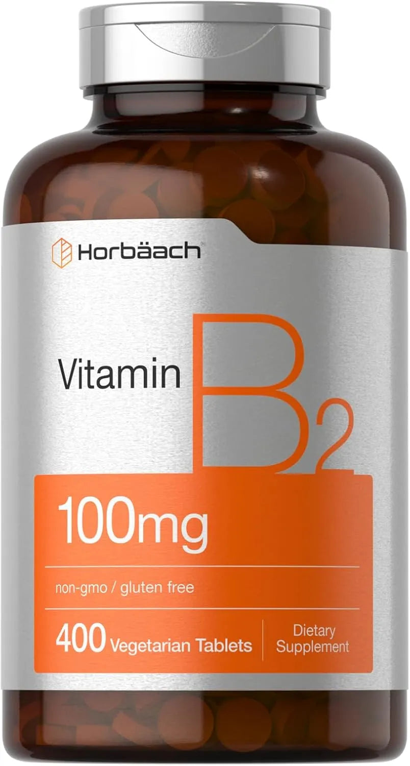 HORBAACH - Horbaach Vitamin B-2 100Mg. 400 Capsulas - The Red Vitamin MX - Suplementos Alimenticios - {{ shop.shopifyCountryName }}