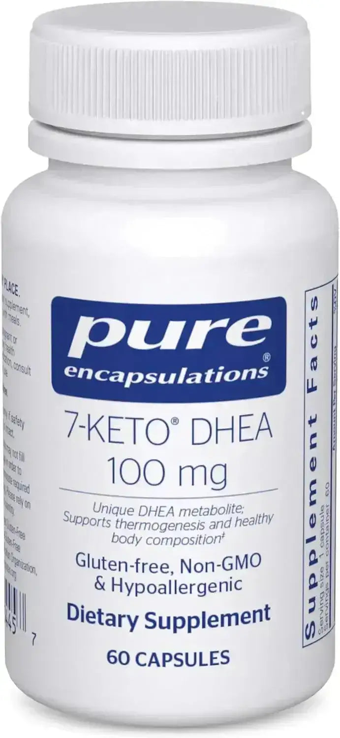 PURE ENCAPSULATIONS - Pure Encapsulations 7-Keto DHEA 100Mg. 60 Capsulas - The Red Vitamin MX - Suplementos Alimenticios - {{ shop.shopifyCountryName }}