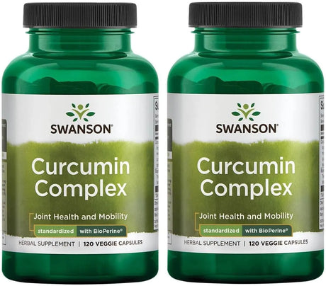 SWANSON - Swanson Curcumin Complex 120 Capsulas 2 Pack - The Red Vitamin MX - Suplementos Alimenticios - {{ shop.shopifyCountryName }}