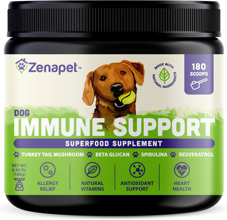 ZENAPET - ZENAPET Allergy Immune Support Supplement for Dogs 180Gr. - The Red Vitamin MX - Suplementos Herbales Para Perros - {{ shop.shopifyCountryName }}