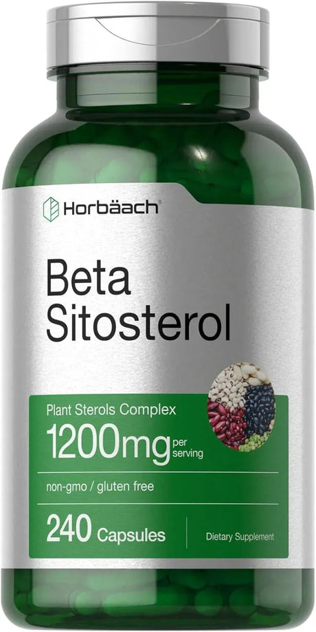 HORBAACH - Horbaach Beta Sitosterol 1200Mg. 240 Capsulas - The Red Vitamin MX - Suplementos Alimenticios - {{ shop.shopifyCountryName }}