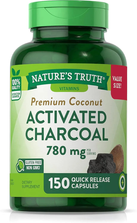 NATURE'S TRUTH - Nature's Truth Activated Charcoal 780Mg. 150 Capsulas - The Red Vitamin MX - Suplementos Alimenticios - {{ shop.shopifyCountryName }}