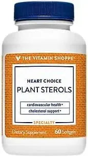 THE VITAMIN SHOPPE - The Vitamin Shoppe Heart Choice Plant Sterols 60 Capsulas Blandas - The Red Vitamin MX - Suplementos Alimenticios - {{ shop.shopifyCountryName }}