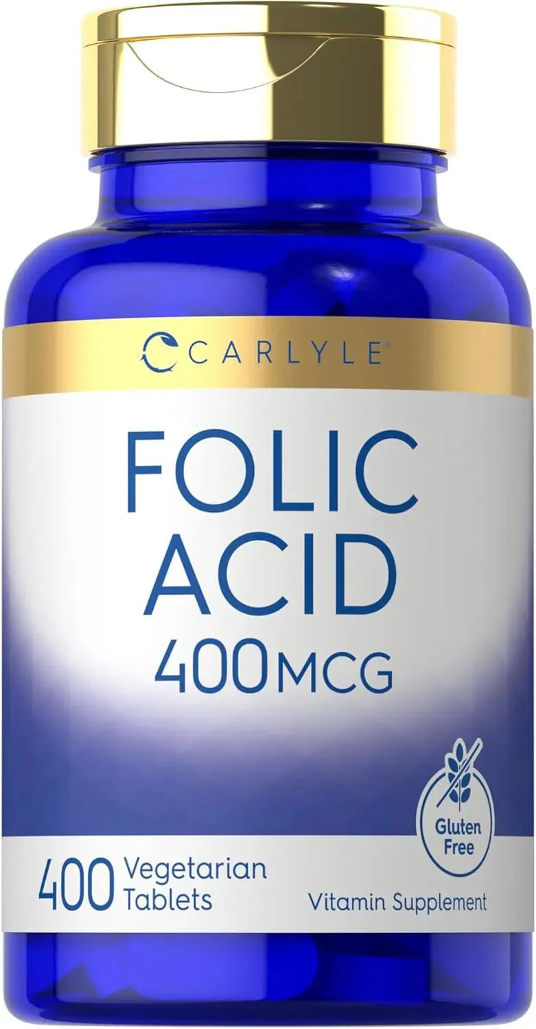 CARLYLE - Carlyle Folic Acid 400mcg 400 Tabletas - The Red Vitamin MX - Suplementos Alimenticios - {{ shop.shopifyCountryName }}