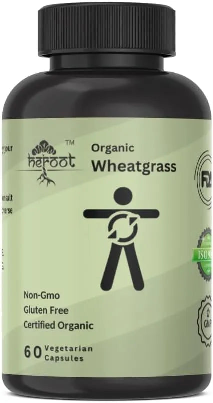 HEROOT - Heroot Organic Wheatgrass 1000Mg. 60 Capsulas - The Red Vitamin MX - Suplementos Alimenticios - {{ shop.shopifyCountryName }}