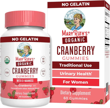 MARY RUTH ORGANICS - MaryRuth Organics Organic Cranberry Gummies 60 Gomitas - The Red Vitamin MX - Suplementos Alimenticios - {{ shop.shopifyCountryName }}