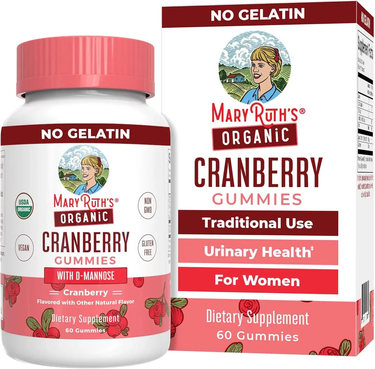 MARY RUTH ORGANICS - MaryRuth Organics Organic Cranberry Gummies 60 Gomitas - The Red Vitamin MX - Suplementos Alimenticios - {{ shop.shopifyCountryName }}