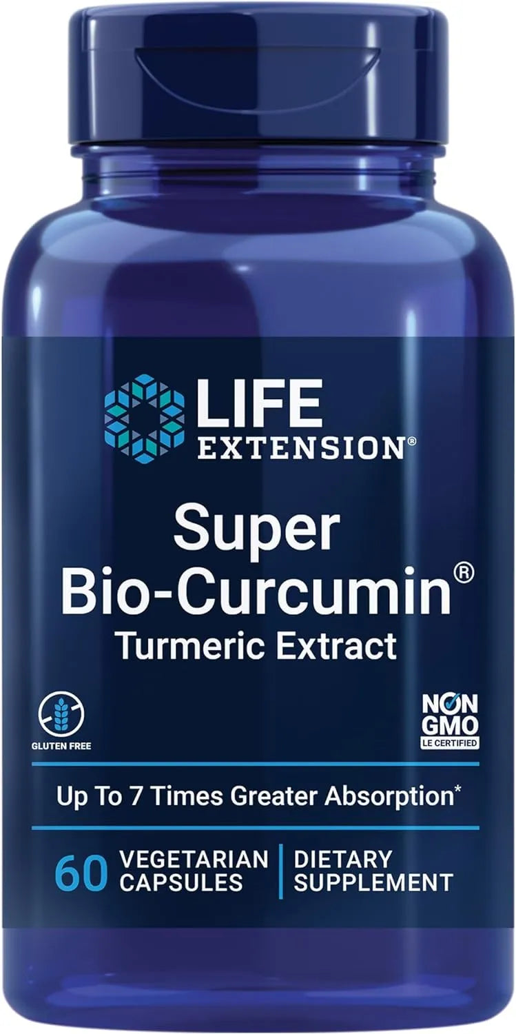 LIFE EXTENSION - Life Extension Super Bio-Curcumin Turmeric Extract 60 Capsulas - The Red Vitamin MX - Suplementos Alimenticios - {{ shop.shopifyCountryName }}