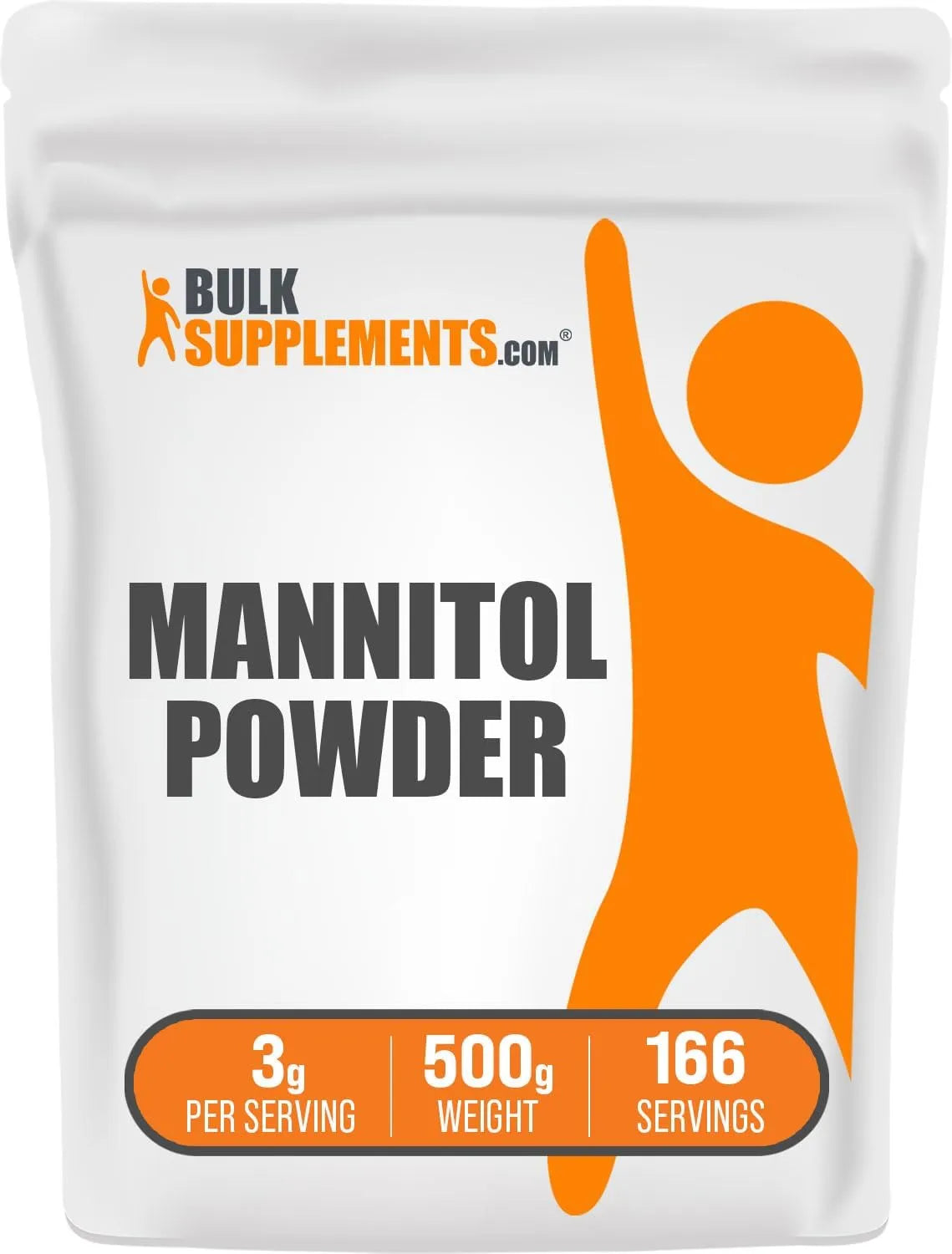 BULK SUPPLEMENTS - Bulk Supplements Mannitol Powder 500Gr. - The Red Vitamin MX - Suplementos Alimenticios - {{ shop.shopifyCountryName }}