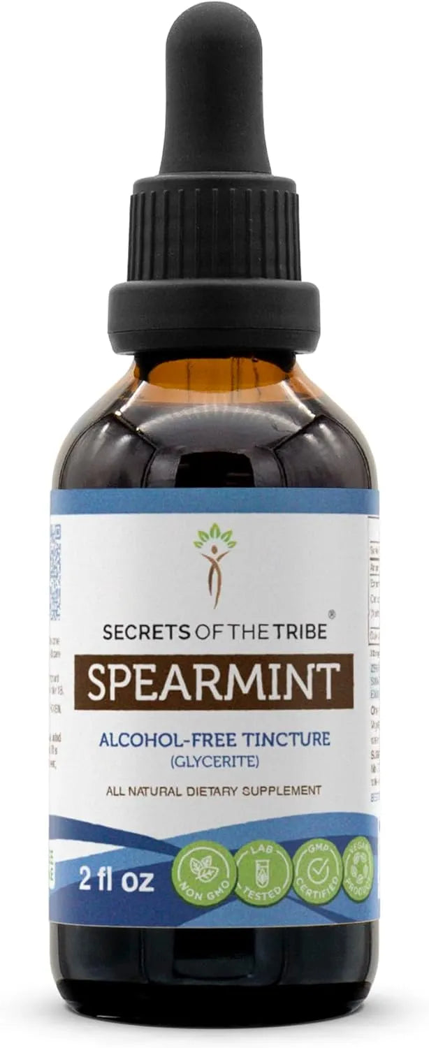 SECRETS OF THE TRIBE - Secrets of the Tribe Spearmint Alcohol-Free Liquid Extract 2 Fl.Oz. - The Red Vitamin MX - Suplementos Alimenticios - {{ shop.shopifyCountryName }}