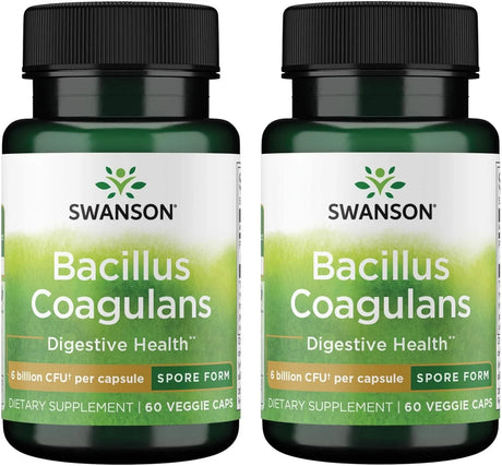 SWANSON - Swanson Bacillus Coagulans 60 Capsulas 2 Pack - The Red Vitamin MX - Suplementos Alimenticios - {{ shop.shopifyCountryName }}