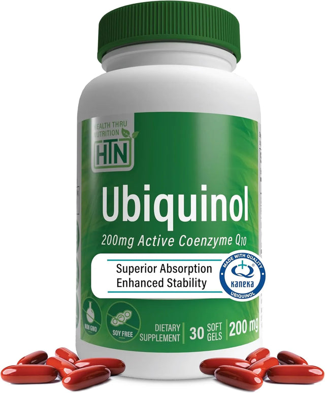 HEALTH THRU NUTRITION - Health Thru Nutrition Ubiquinol 200Mg. 30 Capsulas Blandas - The Red Vitamin MX - Suplementos Alimenticios - {{ shop.shopifyCountryName }}