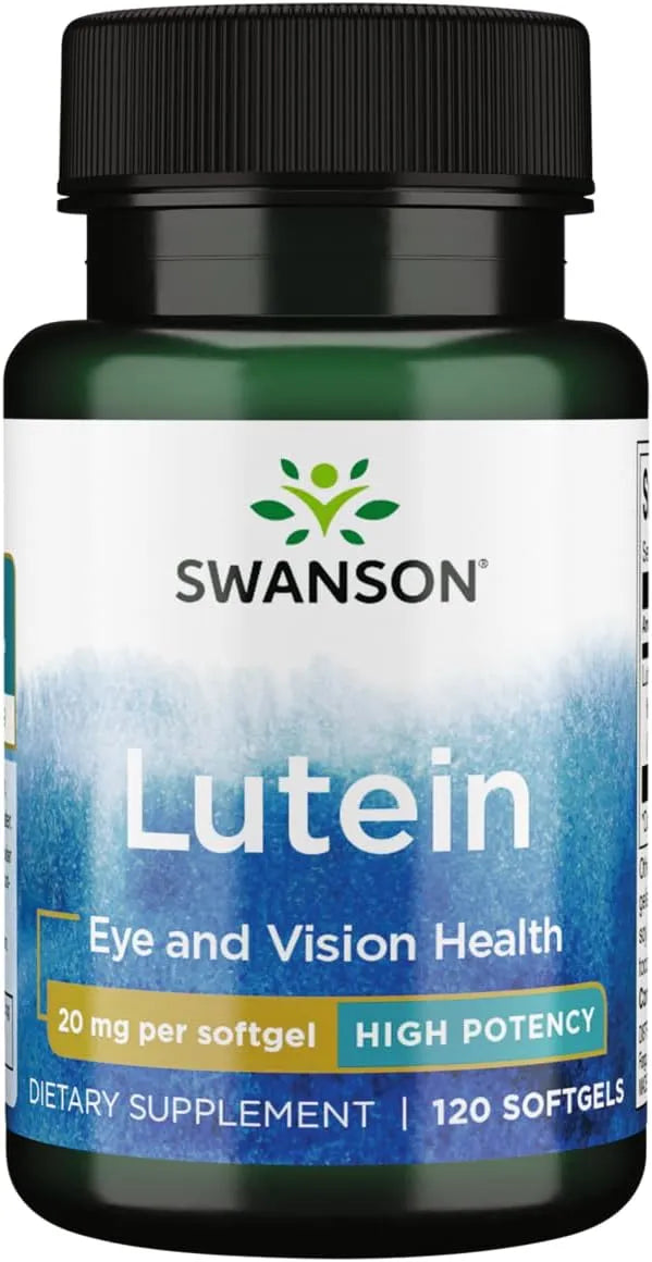 SWANSON - Swanson Lutein 20Mg. 120 Capsulas Blandas - The Red Vitamin MX - Suplementos Alimenticios - {{ shop.shopifyCountryName }}