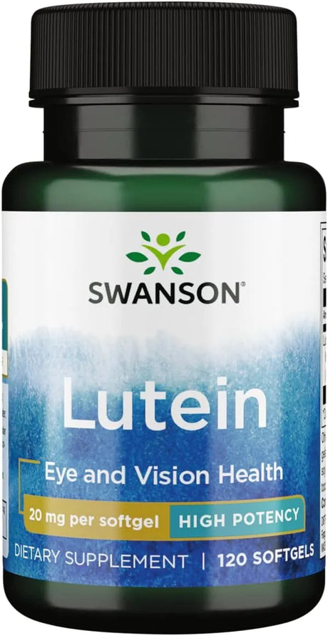 SWANSON - Swanson Lutein 20Mg. 120 Capsulas Blandas - The Red Vitamin MX - Suplementos Alimenticios - {{ shop.shopifyCountryName }}