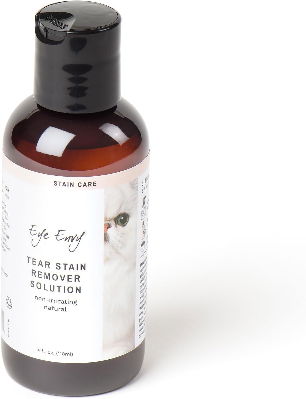 Eye Envy Tear Stain Remover Solution for Cats 118Ml.