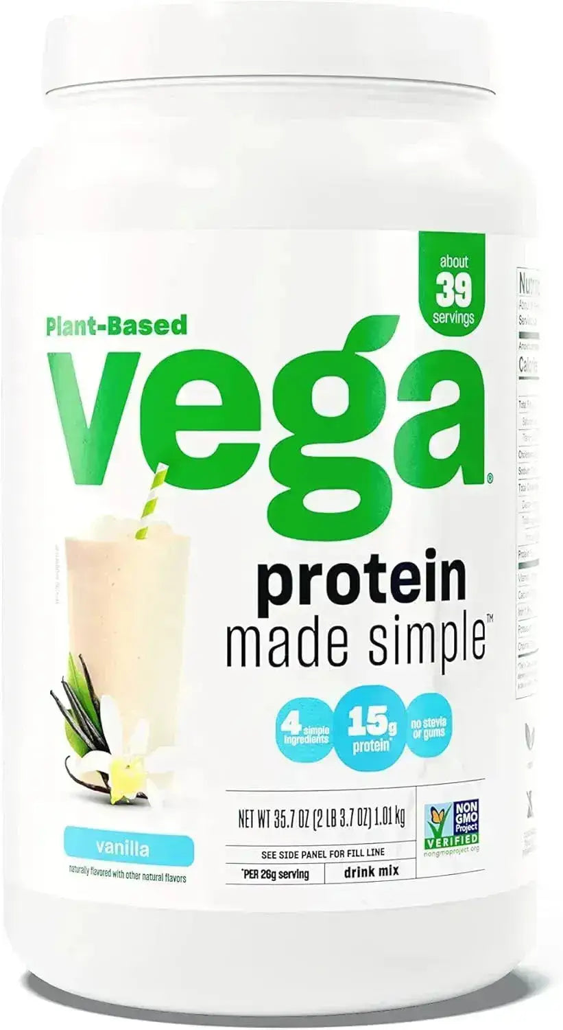 VEGA - Vega Protein Made Simple Protein Powder Vanilla 1 Kg. - The Red Vitamin MX - Suplementos Alimenticios - {{ shop.shopifyCountryName }}