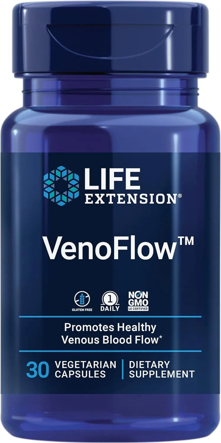 LIFE EXTENSION - Life Extension VenoFlow 30 Capsulas - The Red Vitamin MX - Suplementos Alimenticios - {{ shop.shopifyCountryName }}