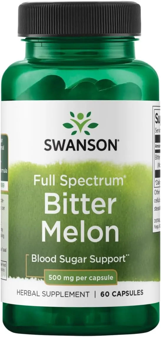 SWANSON - Swanson Full Spectrum Bitter Melon 500Mg. 60 Capsulas - The Red Vitamin MX - Suplementos Alimenticios - {{ shop.shopifyCountryName }}