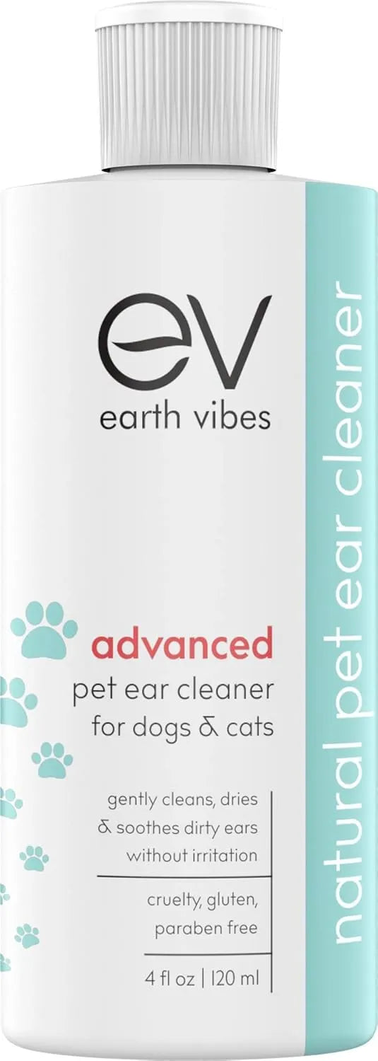 EARTH VIBES - Earth Vibes Dog & Cat Ear Cleaner 120Ml. - The Red Vitamin MX - Cuidado Del Oído De Perros - {{ shop.shopifyCountryName }}