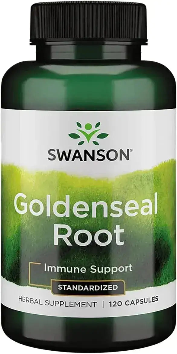 SWANSON - Swanson Goldenseal Root 120 Capsulas - The Red Vitamin MX - Suplementos Alimenticios - {{ shop.shopifyCountryName }}