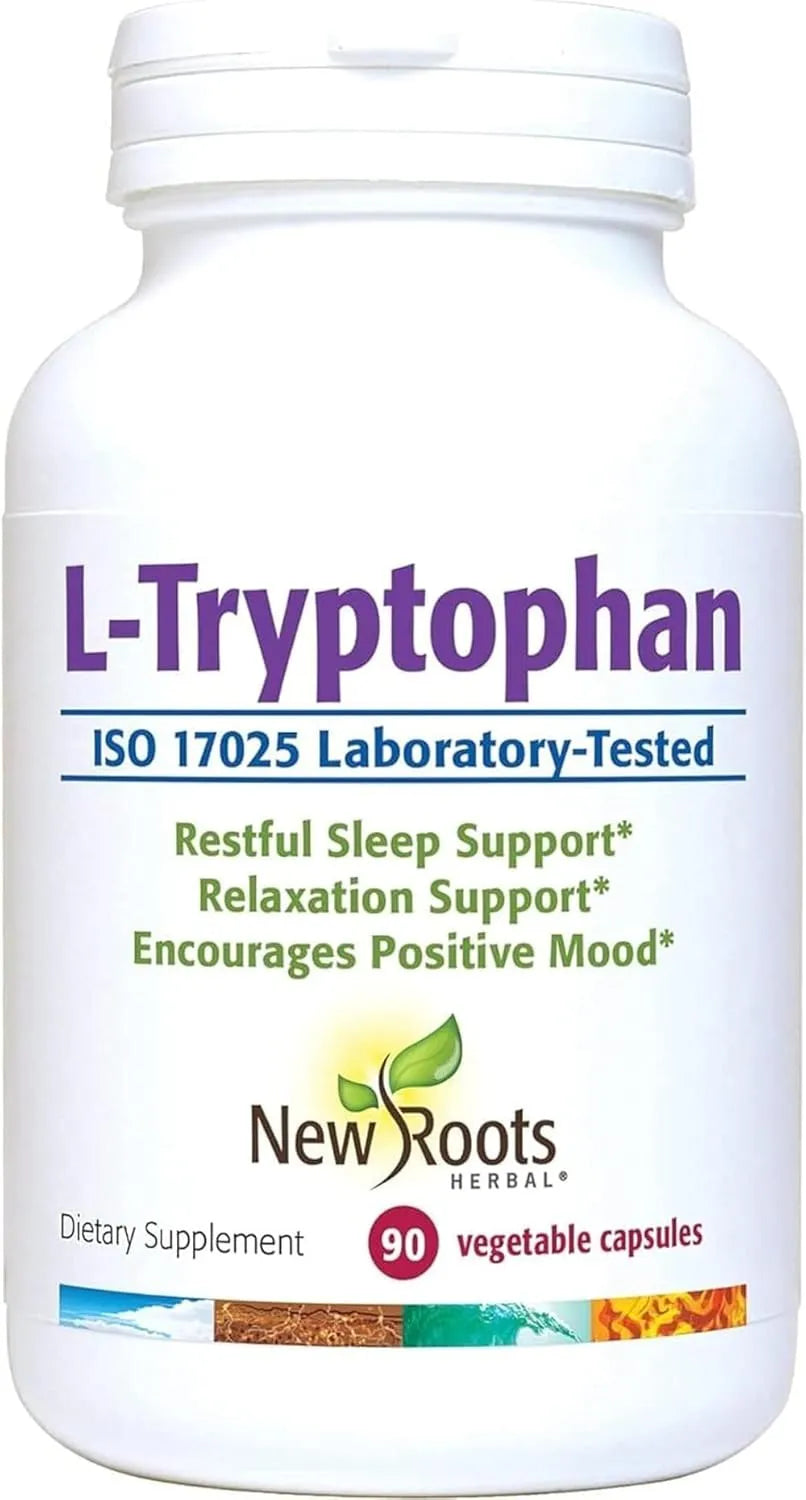 NEW ROOTS - New Roots L-Tryptophan 220Mg. 90 Capsulas - The Red Vitamin MX - Suplementos Alimenticios - {{ shop.shopifyCountryName }}