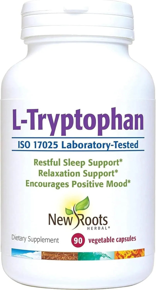 NEW ROOTS - New Roots L-Tryptophan 220Mg. 90 Capsulas - The Red Vitamin MX - Suplementos Alimenticios - {{ shop.shopifyCountryName }}