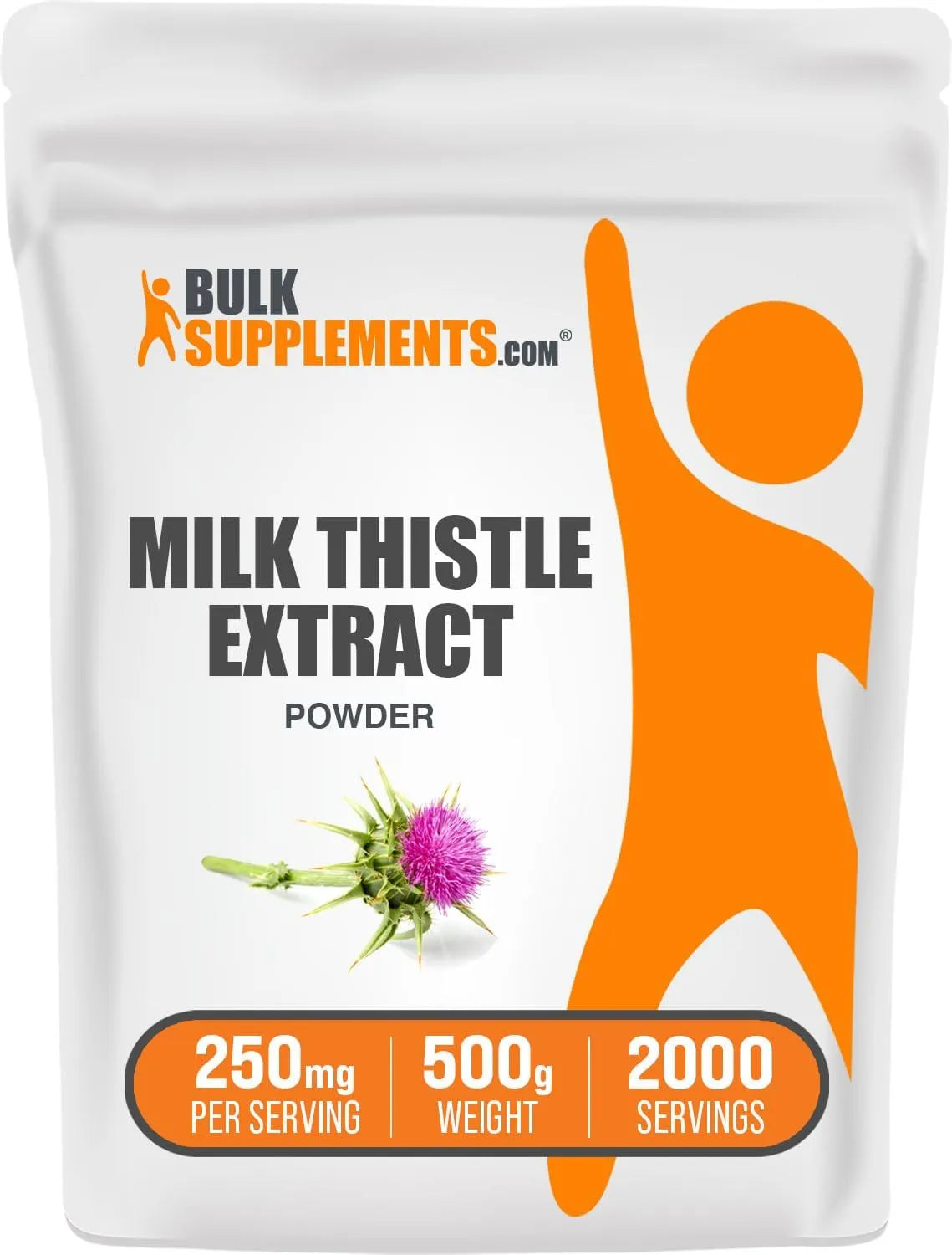BULK SUPPLEMENTS - Bulk Supplements Milk Thistle Extract Powder 500Gr. - The Red Vitamin MX - Suplementos Alimenticios - {{ shop.shopifyCountryName }}