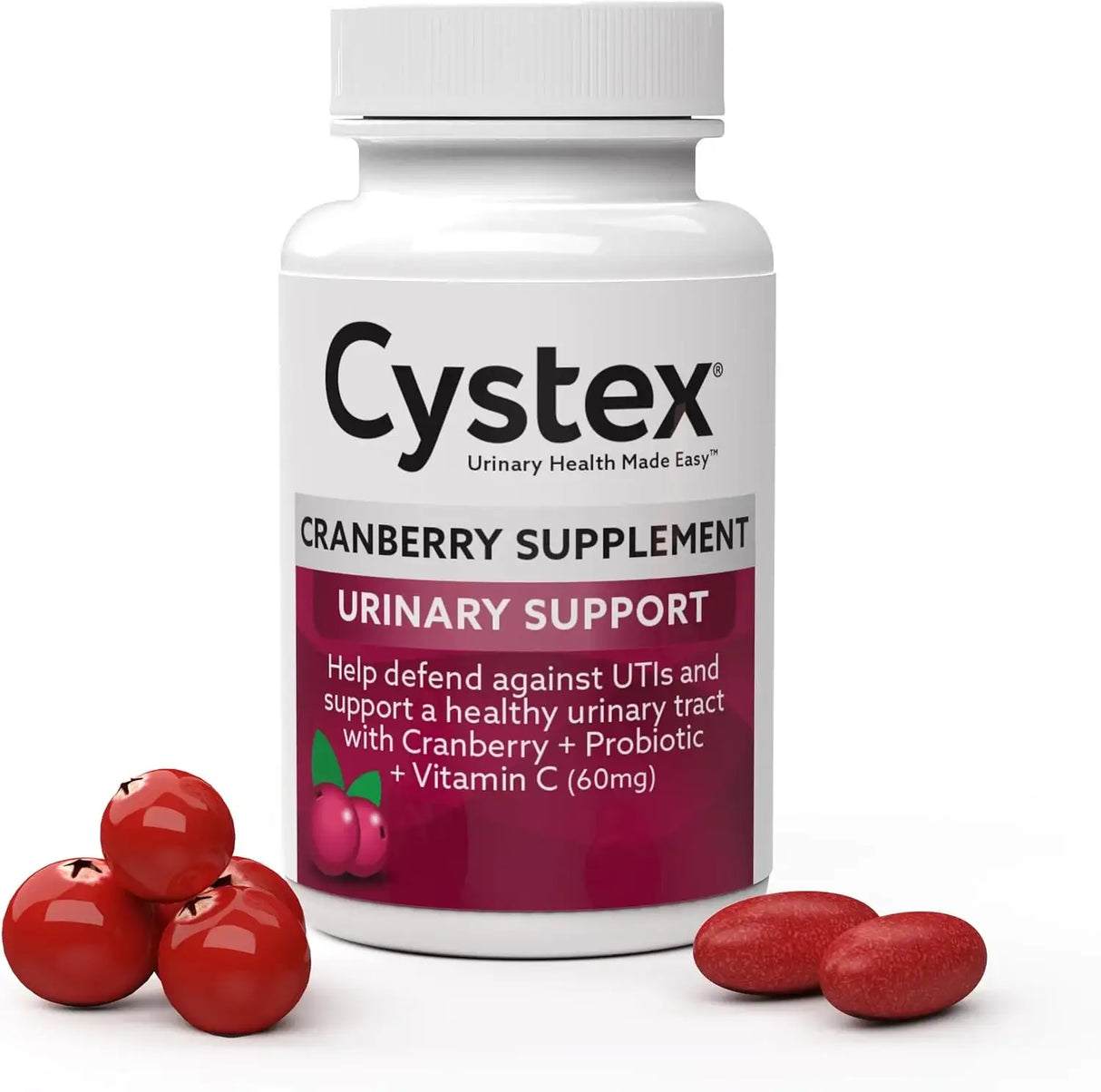 CYSTEX - Cystex Cranberry Urinary Health 75 Capsulas - The Red Vitamin MX - Suplementos Alimenticios - {{ shop.shopifyCountryName }}