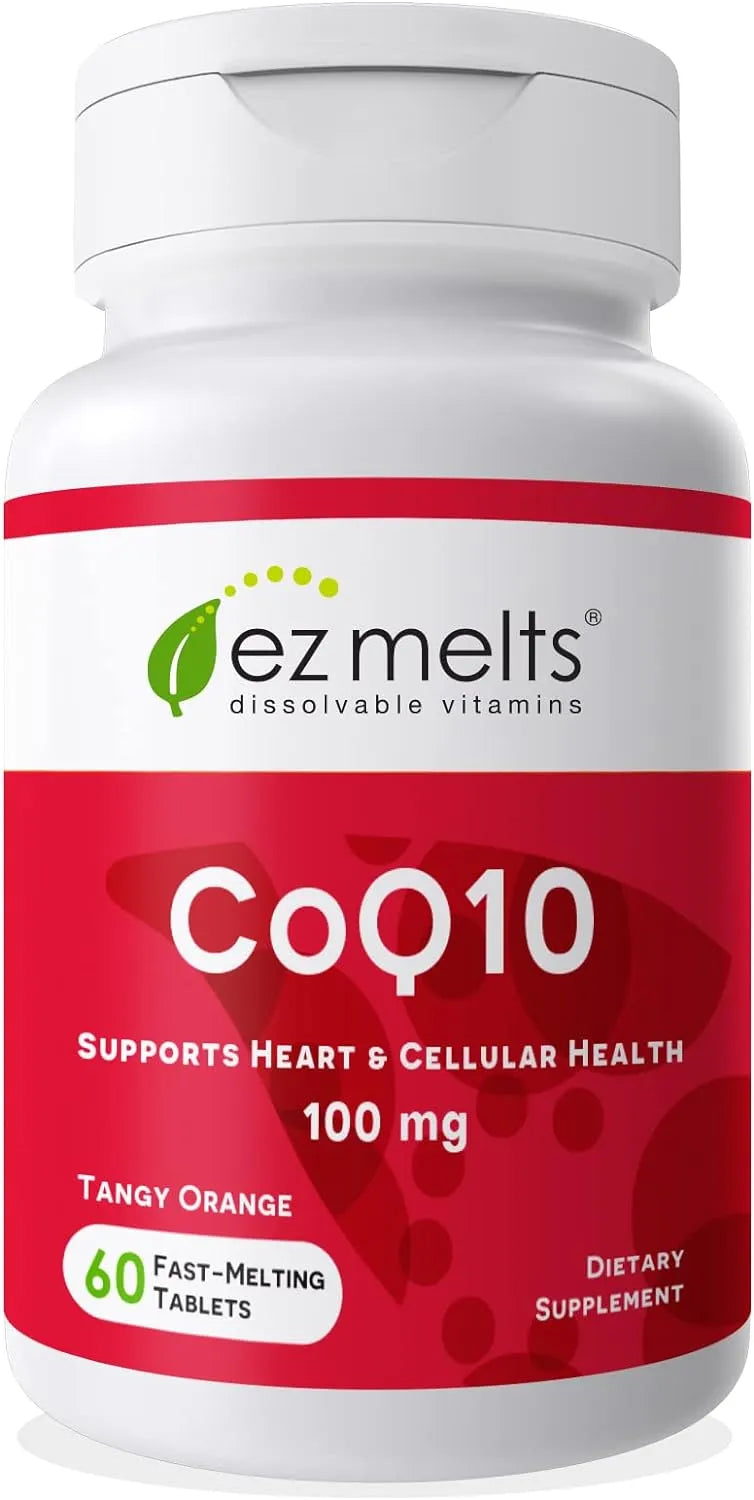 EZ MELTS - EZ Melts Dissolvable CoQ10 100Mg. 60 Tabletas - The Red Vitamin MX - Suplementos Alimenticios - {{ shop.shopifyCountryName }}
