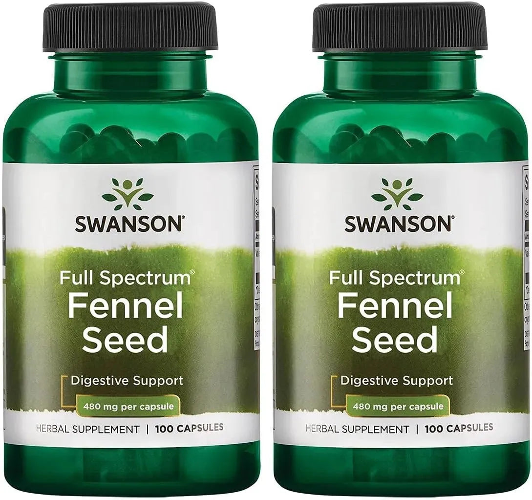 SWANSON - Swanson Fennel 480Mg. 100 Capsulas 2 Pack - The Red Vitamin MX - Suplementos Alimenticios - {{ shop.shopifyCountryName }}