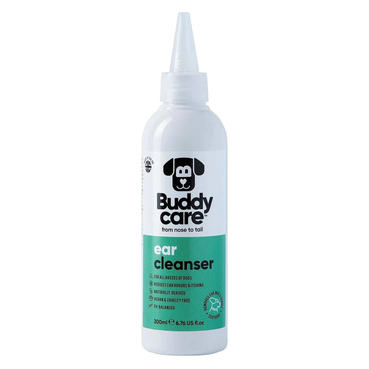 BUDDYCARE - Buddycare Dog Ear Cleanser Soothing Ear Cleaning Solution for Dogs 200Ml. - The Red Vitamin MX - Cuidado Del Oído De Perros - {{ shop.shopifyCountryName }}