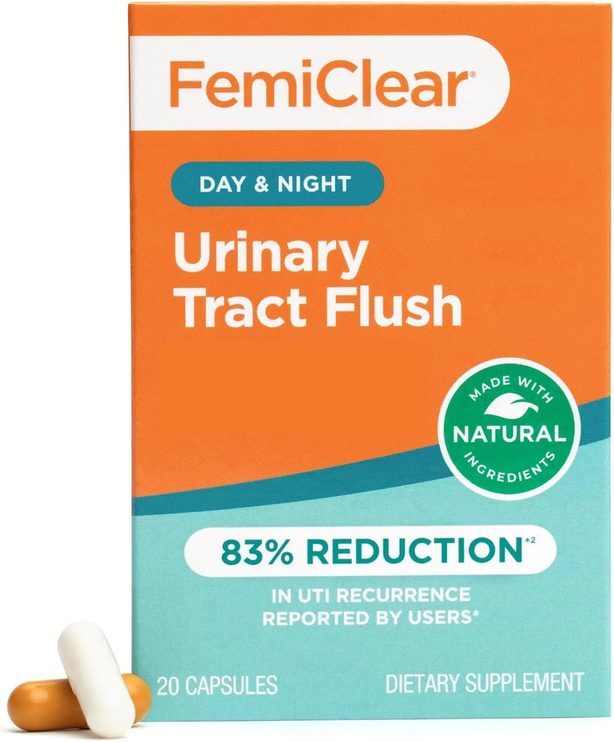 FEMICLEAR - FemiClear Daily Urinary Tract Flush 20 Capsulas - The Red Vitamin MX - Suplementos Alimenticios - {{ shop.shopifyCountryName }}