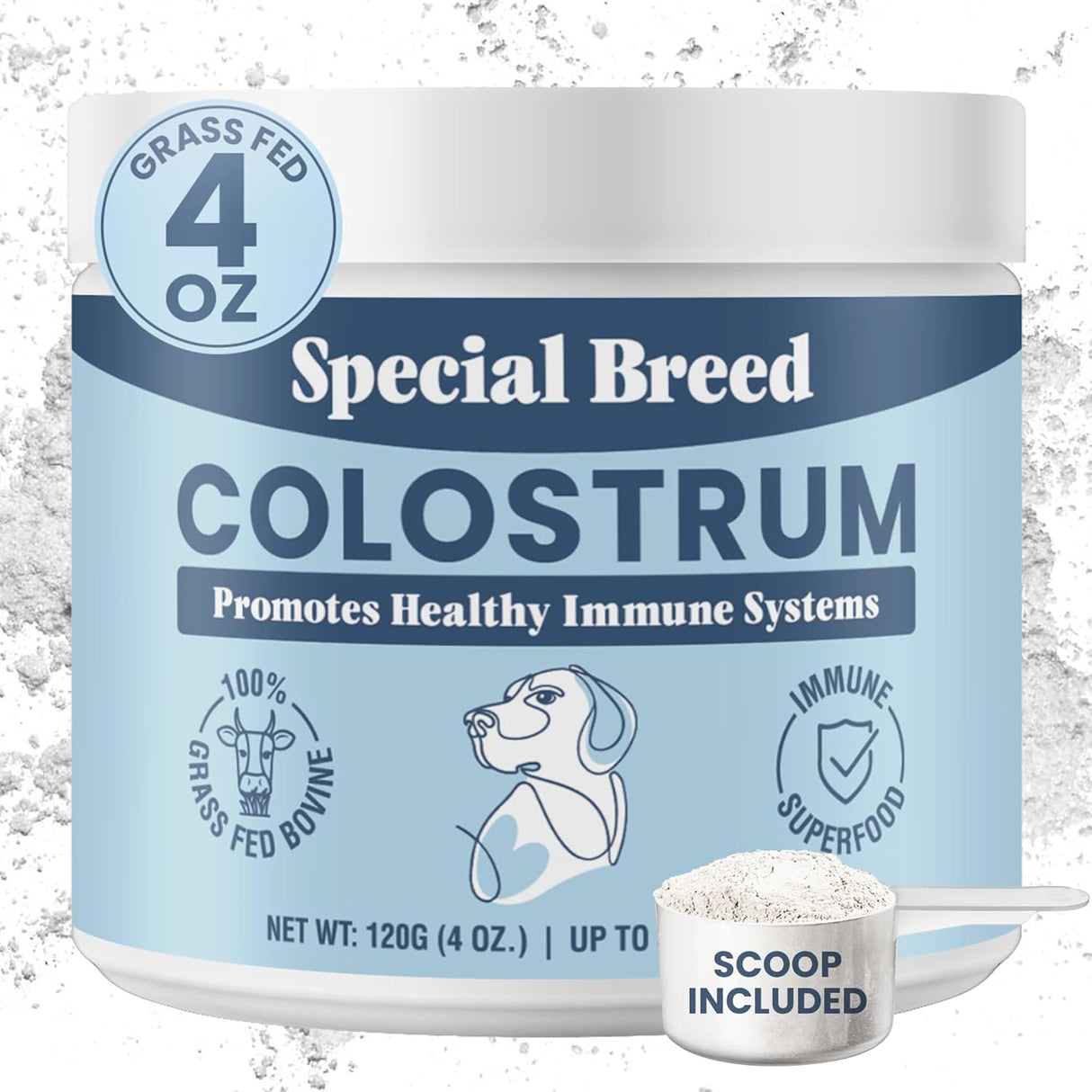 Special Breed Bovine Colostrum for Dogs and Cats 120Gr.