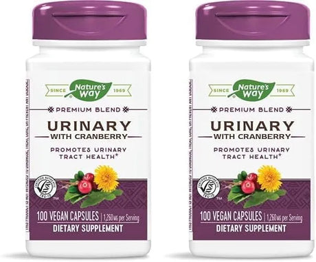 NATURE'S WAY - Nature's Way Urinary with Cranberry Premium Blend 100 Capsulas 2 Pack - The Red Vitamin MX - Suplementos Alimenticios - {{ shop.shopifyCountryName }}