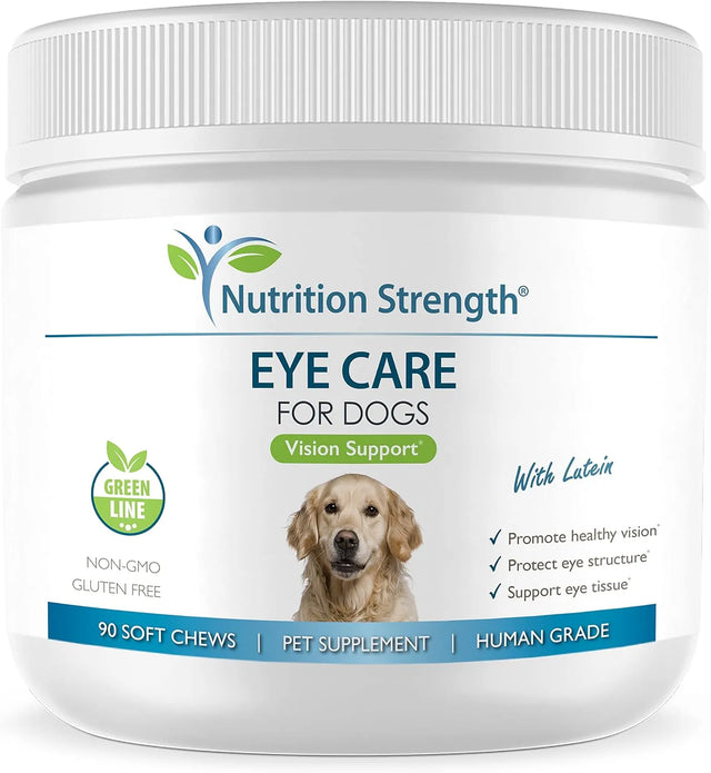 NUTRITION STRENGTH - Nutrition Strength Eye Care for Dogs Daily Vision Supplement 90 Masticables - The Red Vitamin MX - Cuidado De Los Ojos De Los Perros - {{ shop.shopifyCountryName }}